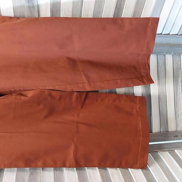 High Rise Straight Leg Rust Pants | Future Collective | 16 - Picture 7 of 12